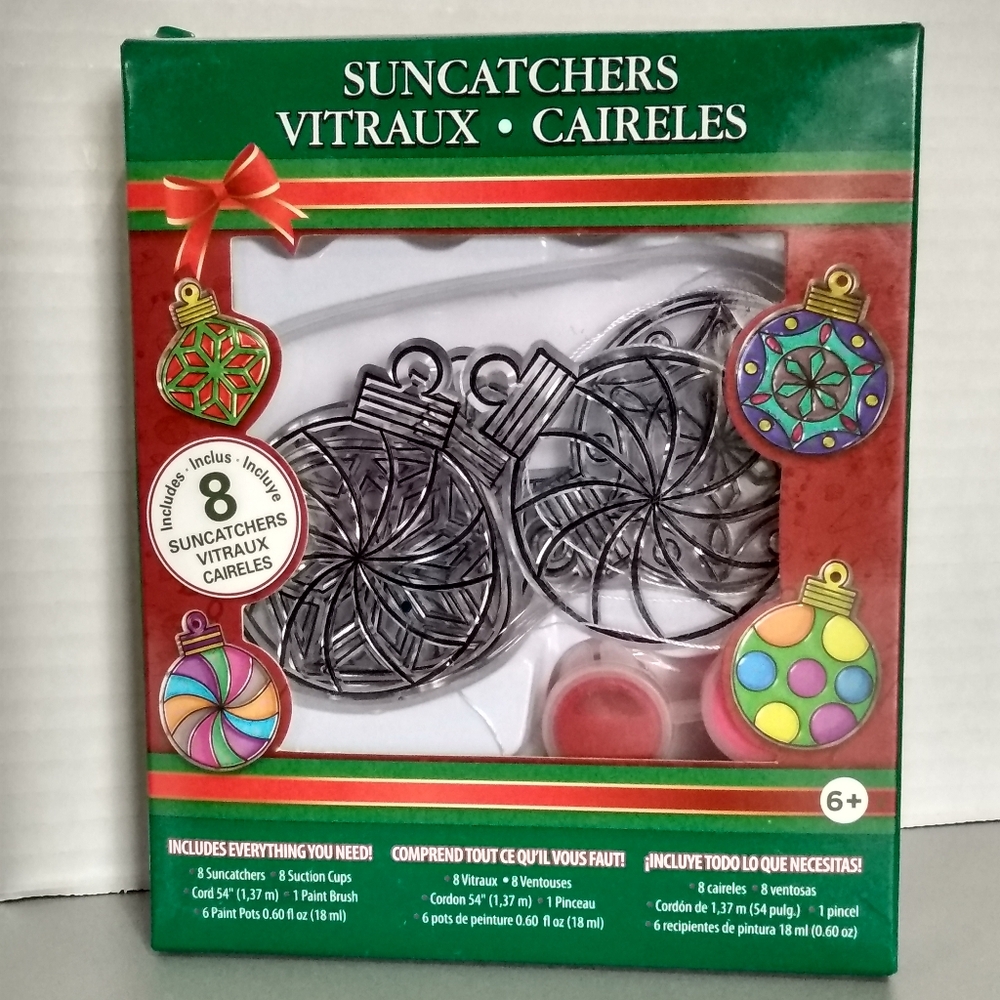 Christmas Sun Catcher Craft Set